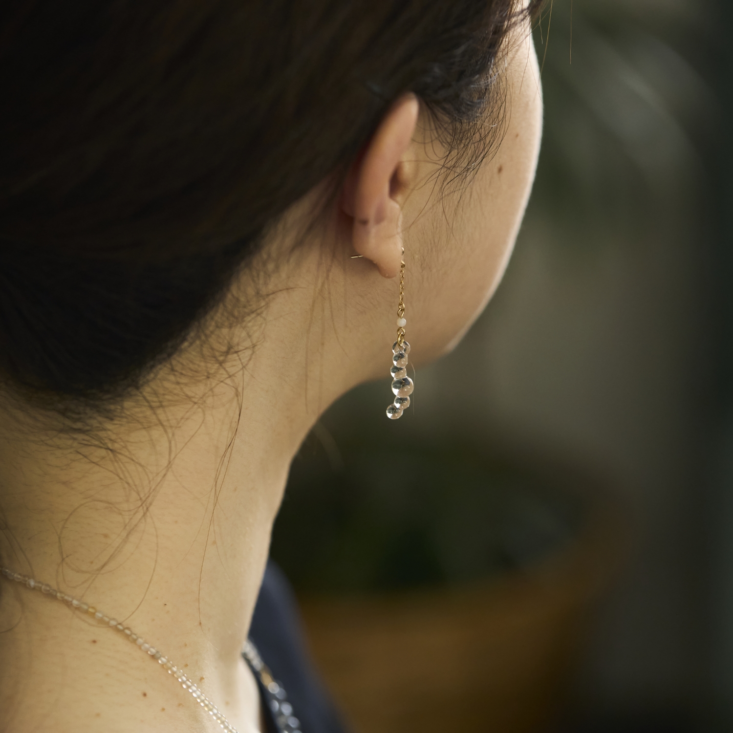 tane/渚 ピアス -軽量ガラスの涼し気なピアス - スタイルストア